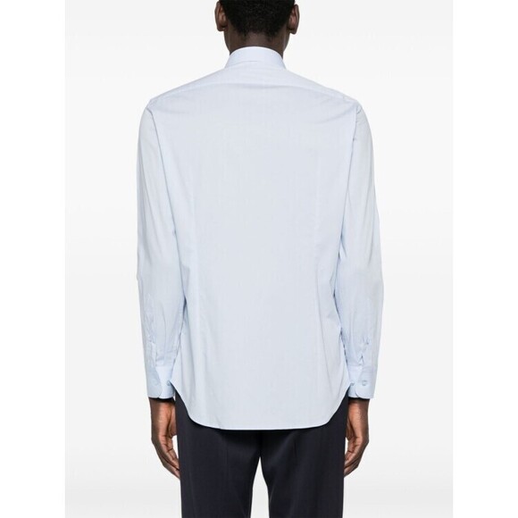 Etro Tailored Long-Sleeved Shirt In Clear Blue - NWT - Picture 3 of 4